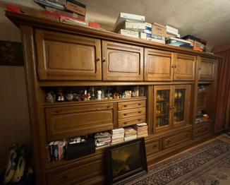 Wandverbau / Kasten Masdivholz