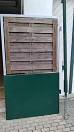 Gartentüre mit Steher 100 mal 180 cm