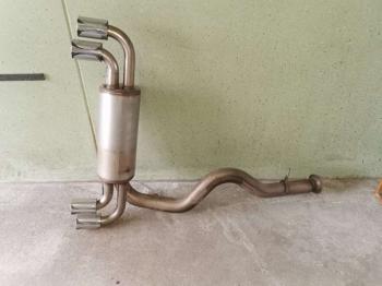 BMW 1 er m coupe Auspuff