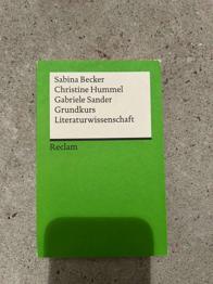Grundkurs Literaturwissenschaft