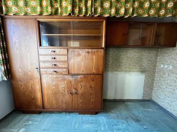 60er Jahre Kredenz, Vollholz, Tischlerarbeit