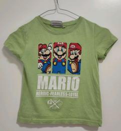 Super Mario Kinder T-Shirt Größe 116
