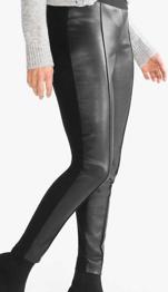 Clockhouse Leggings in Leder-Optik, Größe 38, Neu mit Etikett