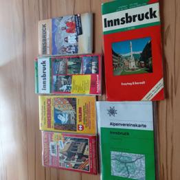 Verschiedene Karten von Innsbruck