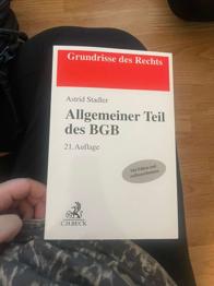 Allgemeint Teil des BGB