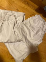 Weiße Arbeitshosen G. M