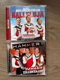 Zwei Alben der Jungen Zillertaler: 