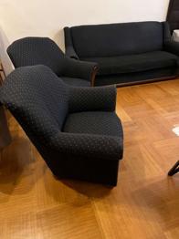 KOMPLETTES SOFA SET (2 SESSEL + 1 COUCH) / SELBSTABHOLUNG