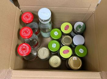 Marmeladengläser + Passataflaschen