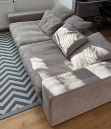 Sofa grau - zu verschenken