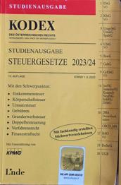 Kodex Steuergesetze, 10 Auflage