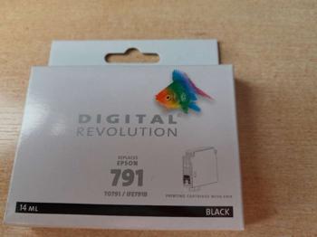 Nachbaupatrone Digital Revolution IFE791B für Epson T0791