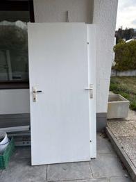 Türblätter weiss 4 Stück