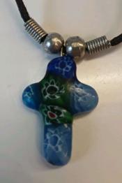 Kreuz Glas Firmung Taufe wunderschön