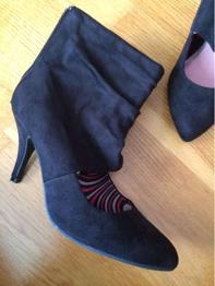 Stiefeletten schwarz, Gr.37