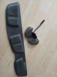 Schreibunterlage für Tastatur + Mausunterlage