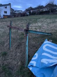 Holz Scheiter Stapel Gestell