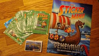 (reserviert) Sticker Mania Buch mit vielen Stickern