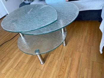 Glass Couchtisch