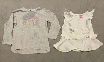 Mädchen Shirt Größe 98 (Fleck)