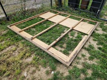 Gartenhaus Holz zu verschenken