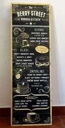 Bild Menu Tafel | Holz