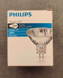 Philips Halogen 12V /20W/ 205 lumen