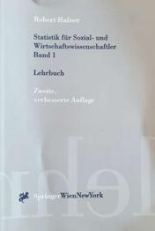 STATISTIK FÜR SOZIAL- UND WIRTSCHAFTSWISSENSCHAFTLER