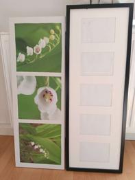 Bilderrahmen und Bild