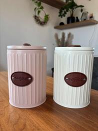 (reserviert) Kaffee und Zucker Behälter