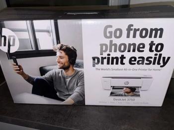 Zu verschenken: HP DeskJet 3750 Kompaktdrucker / Scanner (in OVP)