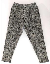 Elegante Hose mit Stegnaht und Metallkugeln Gr. 92