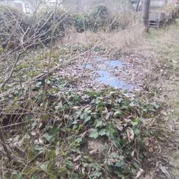 Slackline mit Turnmatte