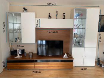 Hochwertige Wohnwand zu verschenken