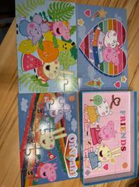 (reserviert) Puzzle 12/16/20/24 Stk. Peppa Pig