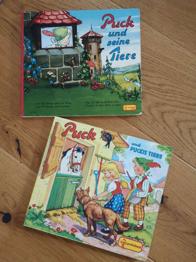 Set Bücher Puck und seine Tiere, Puck und Puckis Tiere