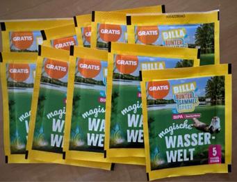 Billa Sticker magische Wasserwelt