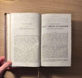 Neues Testament Griechisch-Latein vom Jahr 1862