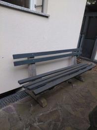 2x Sitzbank / Gartenbank / Außenbank