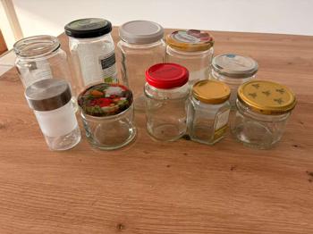 Einmachgläser zu verschenken