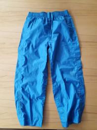 Regenhose, Gr. 122/128, sehr dünn, blau