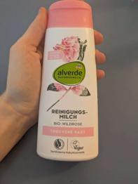 Reinigungsmilch, Alverde, Naturkosmetik, Wildrose, trockene Haut, vegan, 200ml