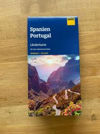 (reserviert) Straßenkarte Spanien/ Portugal