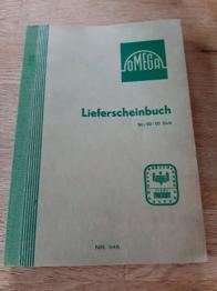 Neues Lieferschein Buch