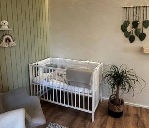 Beistellbett / Gitterbett verstellbar Komplettset