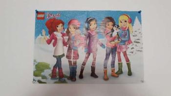 Lego Friends hefte, Posters, stickeralbum zusammen