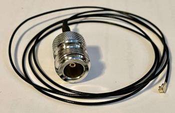 1m Kabel N-Typ female auf ipex Stecker