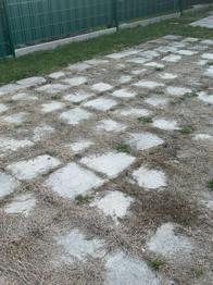 71 Stk. Waschbetonplatten